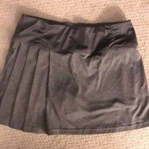 Bolle gray tennis skirt